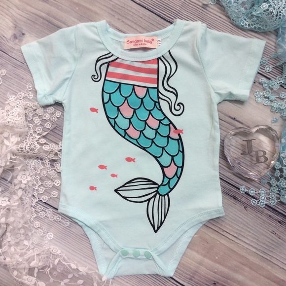 mermaid onesie girl